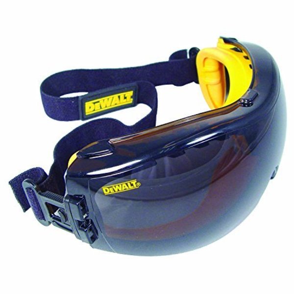 Dewalt Dpg82-21 Concealer Safety Goggle - Smoke Anti-Fog Lens 1 Pairper Pk DPG82-21